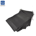 Wholesale waterproof non woven drawstring shoe bag with drawstring closure